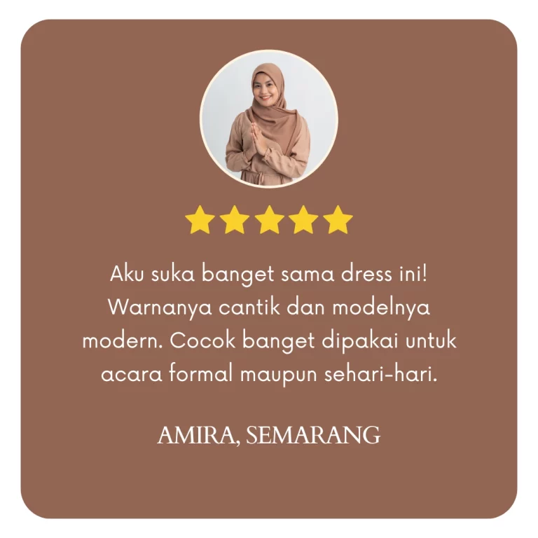 [25 Juni] Ameena Dress Testimonial 3
